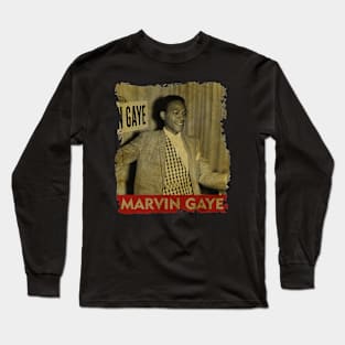 Marvin Gaye - NEW RETRO STYLE Long Sleeve T-Shirt